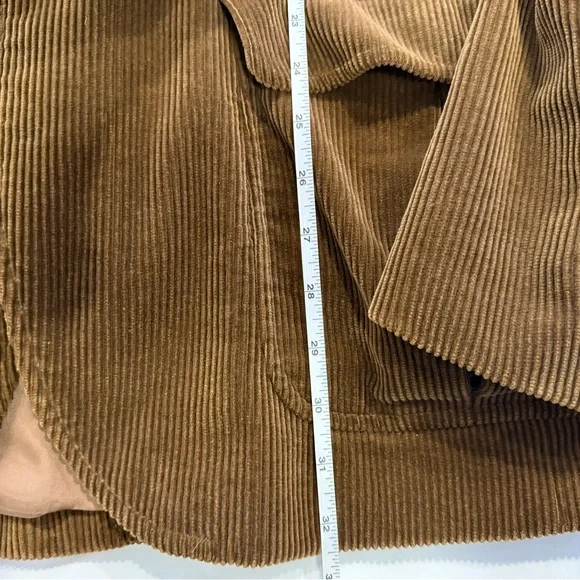 Polo Ralph Lauren Brown Corduroy Jacket w/Leather Elbow Patches, 44L, Great Cond